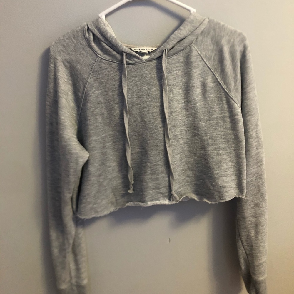 Cropped American Eagle hoodie
